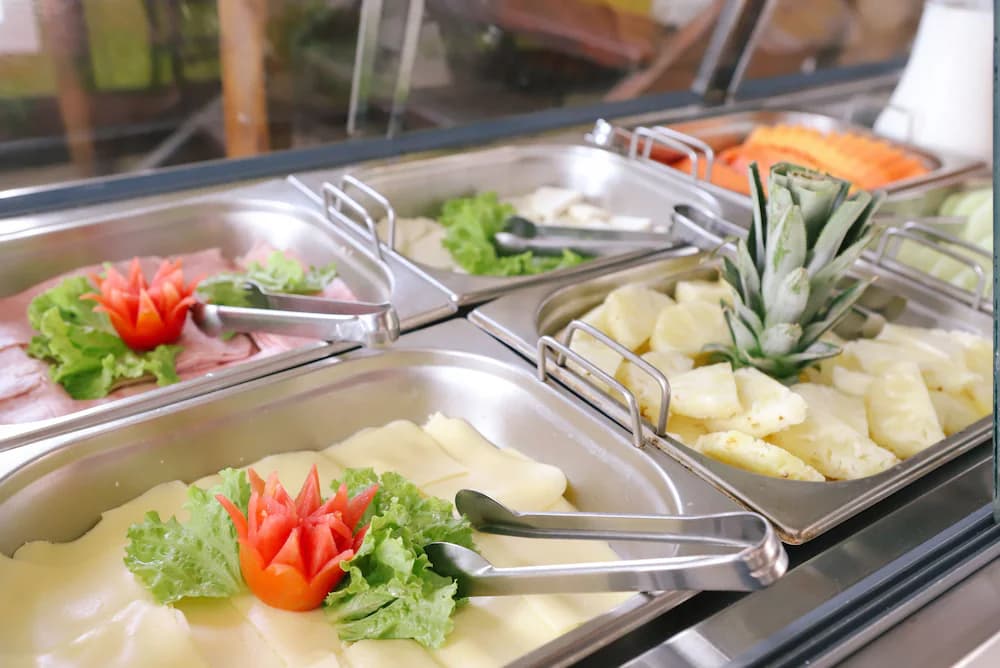 Breakfast buffet