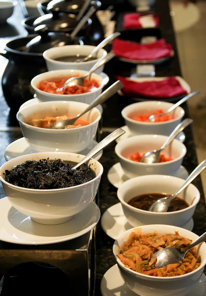 Breakfast buffet