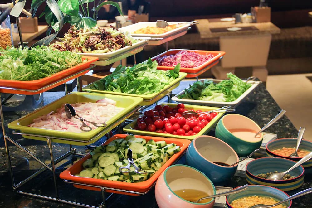 Breakfast buffet