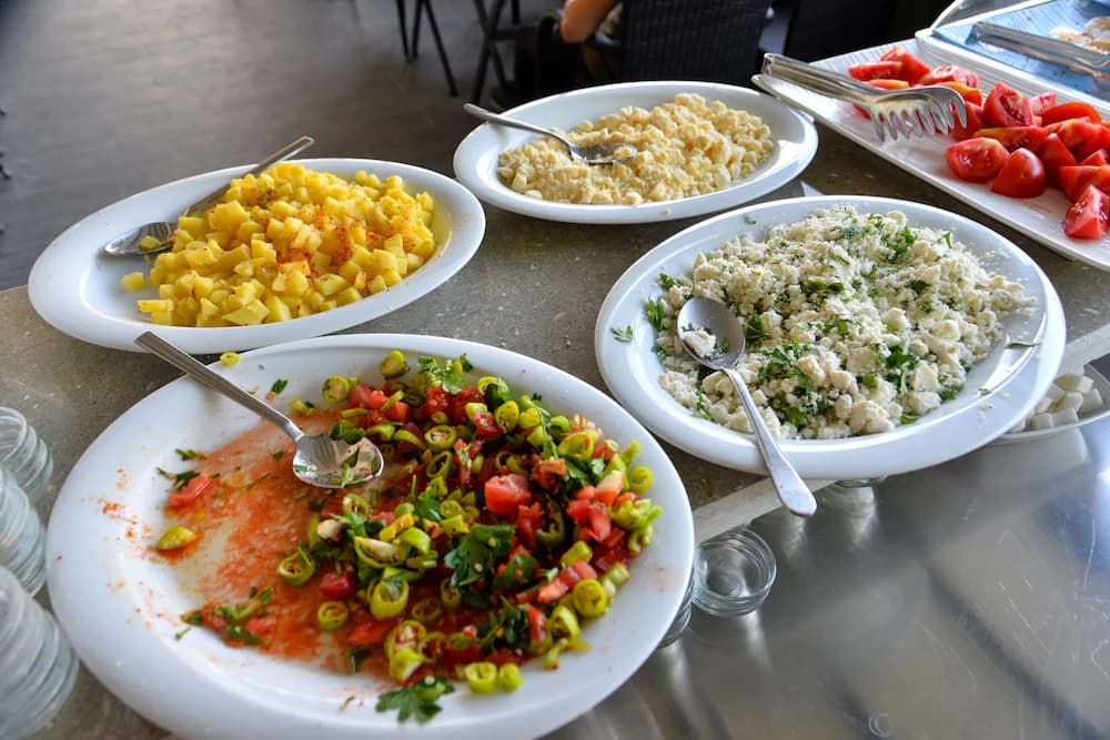 Breakfast buffet