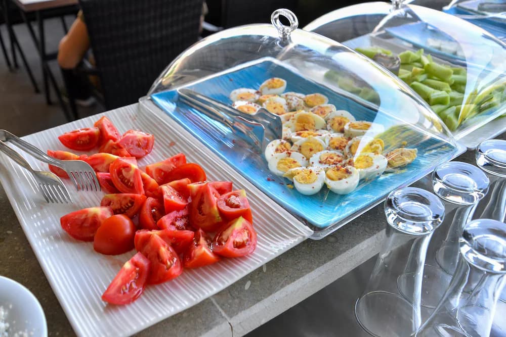 Breakfast buffet