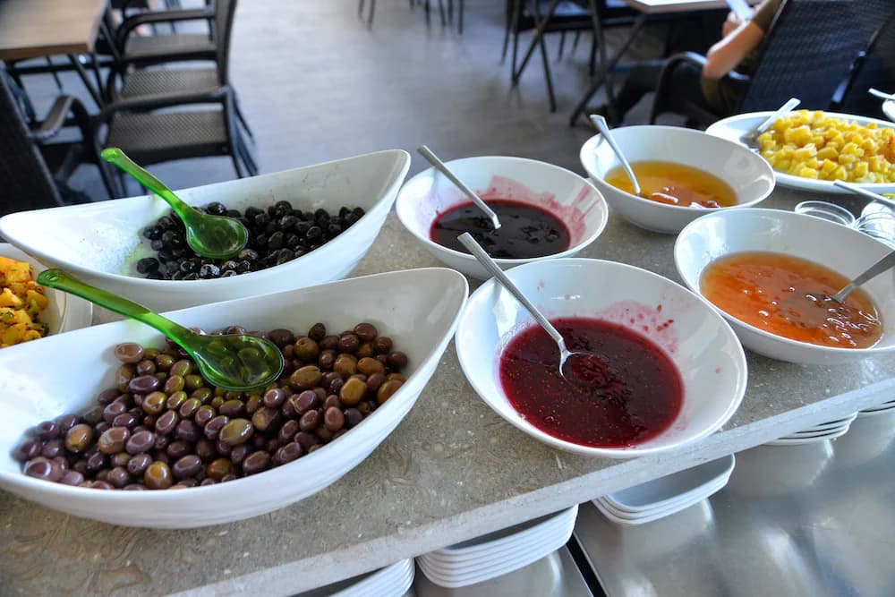 Breakfast buffet