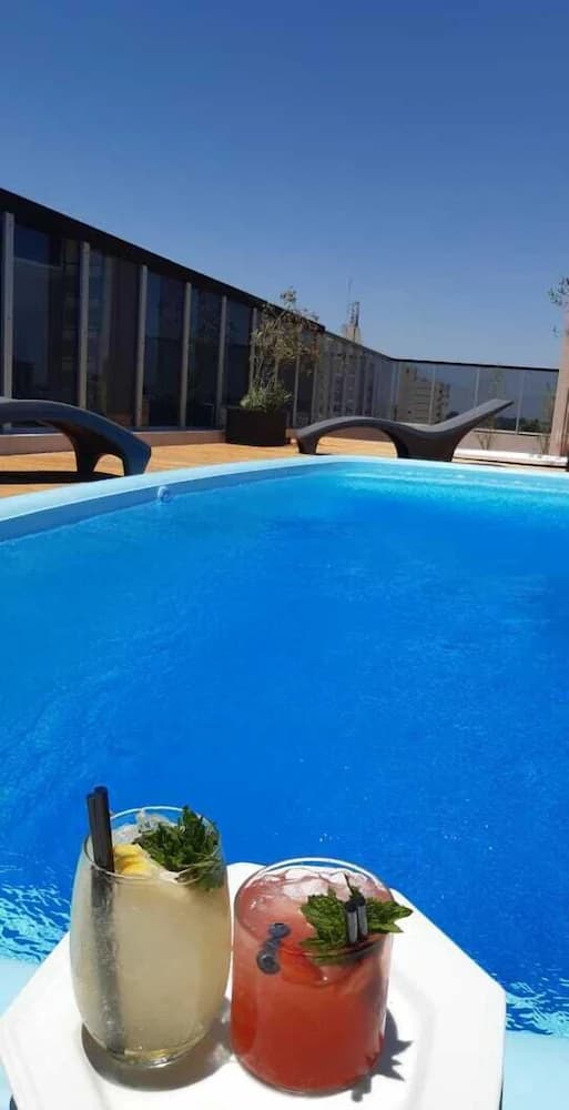 Rooftop pool