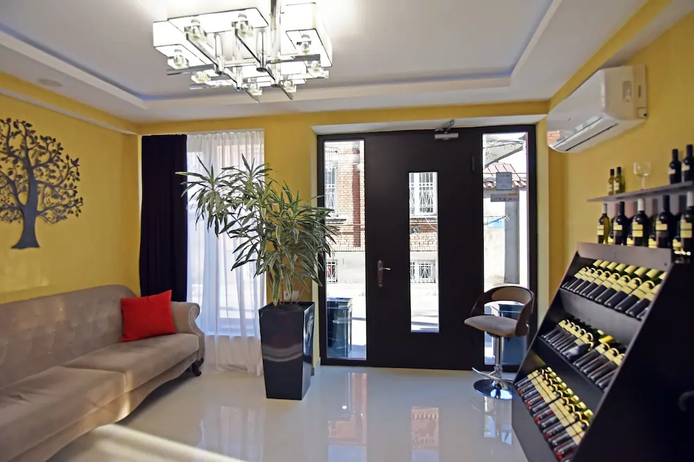 Interior entrance