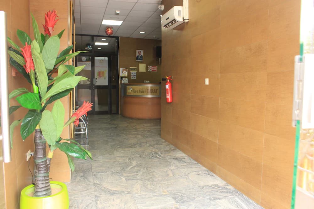 Interior entrance