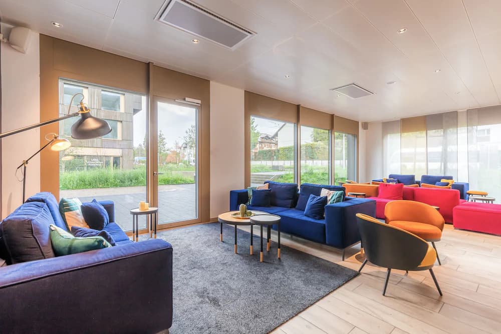 Lobby sitting area