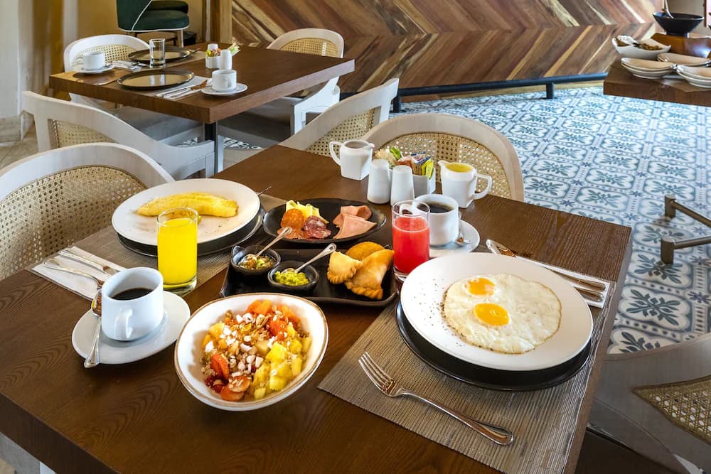 Breakfast buffet