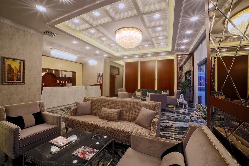 Lobby sitting area