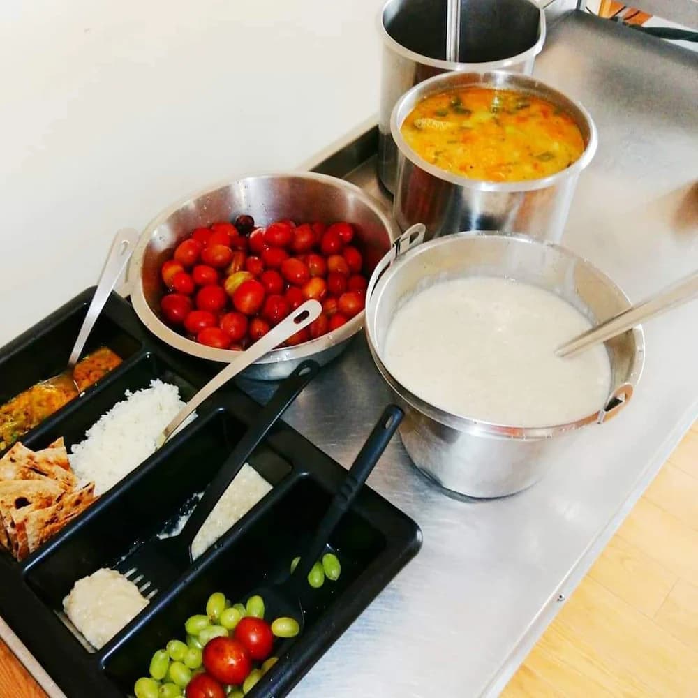 Breakfast buffet