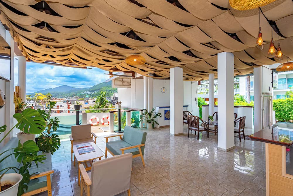 Lobby sitting area