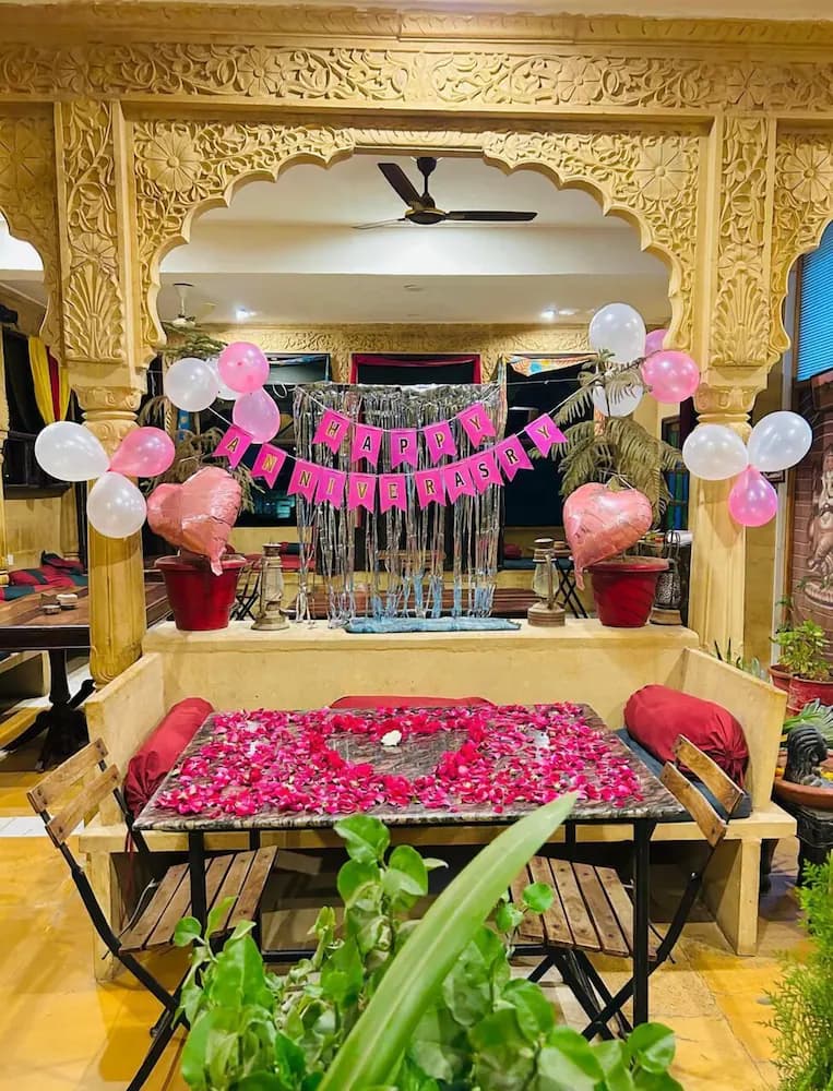 Birthday party area