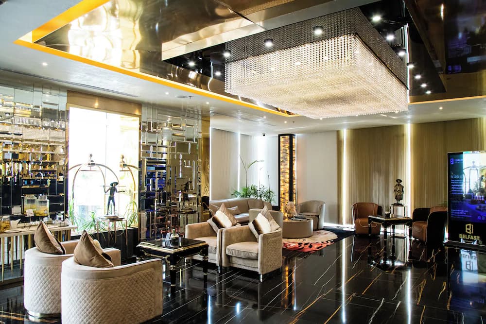 Lobby sitting area
