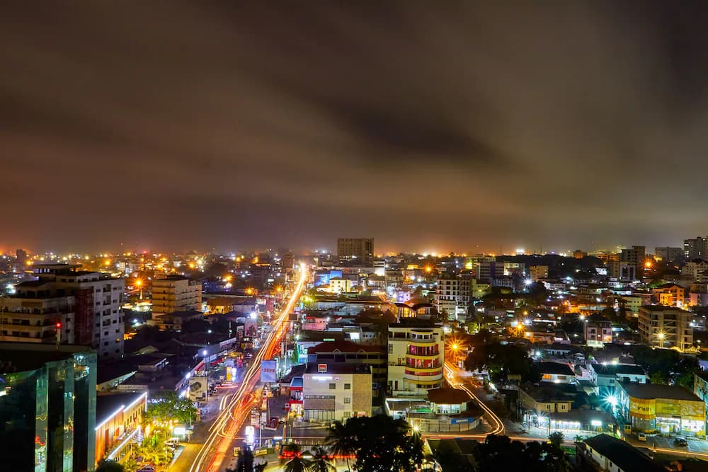 City view from property