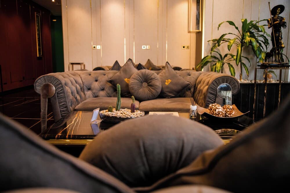Lobby sitting area
