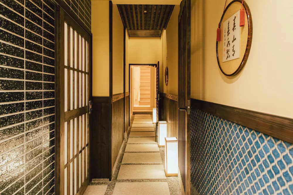 Interior entrance