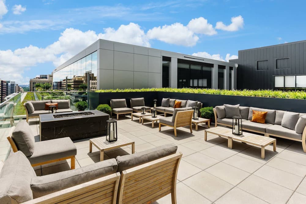 Rooftop terrace