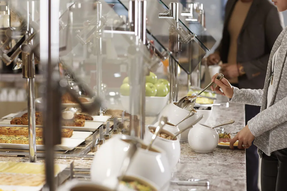 Breakfast area