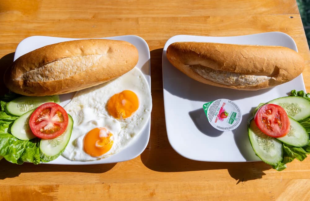 Breakfast buffet
