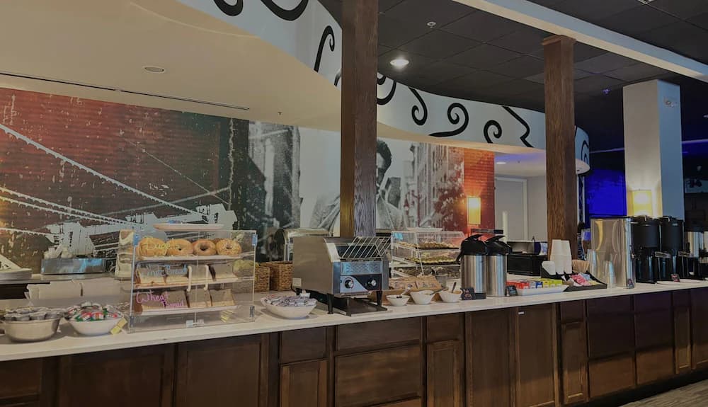 Breakfast buffet