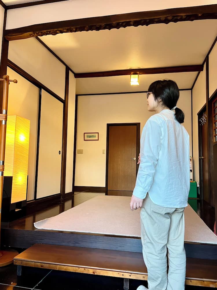 Interior entrance