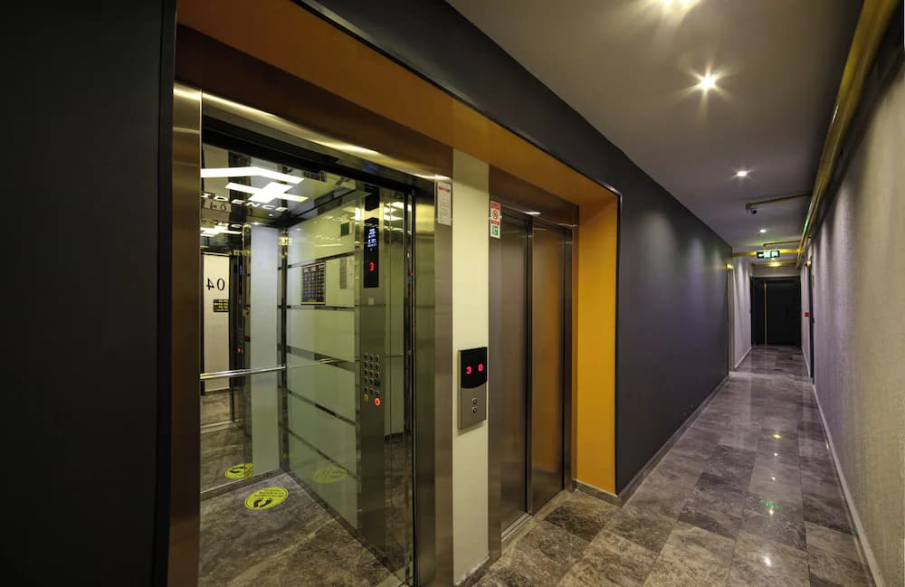 Interior entrance