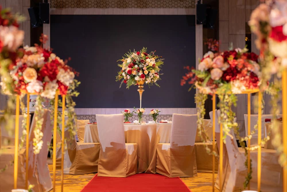 Indoor wedding