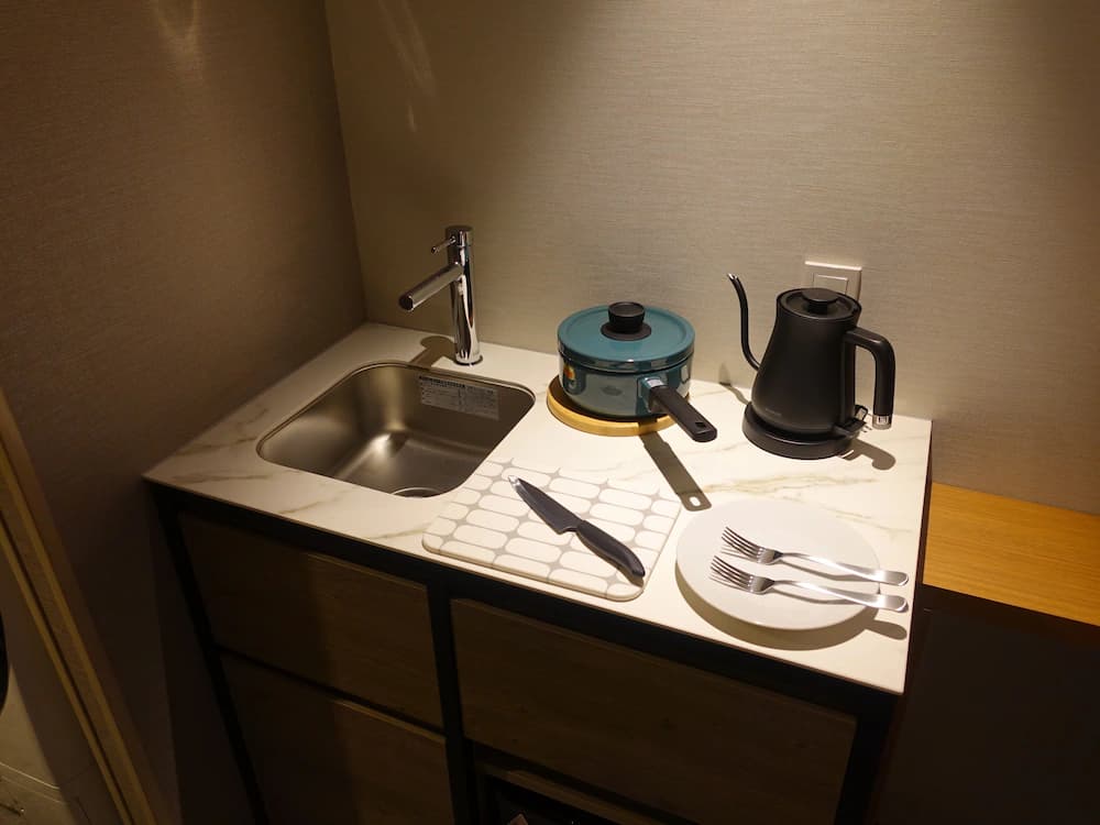 Private kitchenette