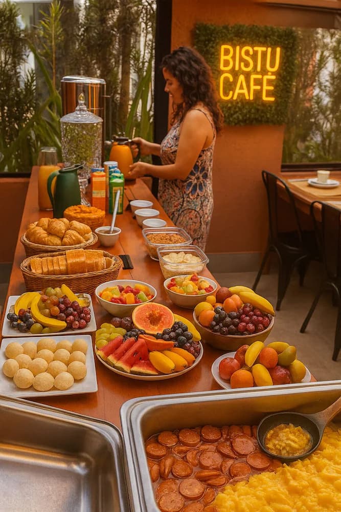 Breakfast buffet