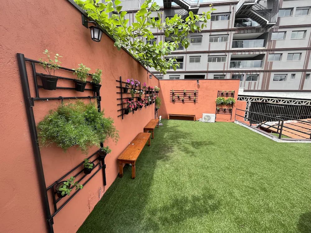 Rooftop terrace