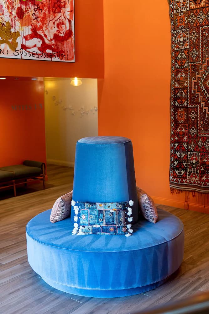 Lobby sitting area