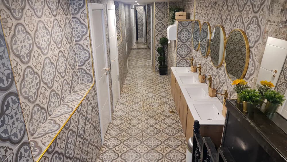 Shared bathroom