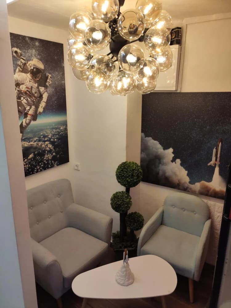 Lobby sitting area