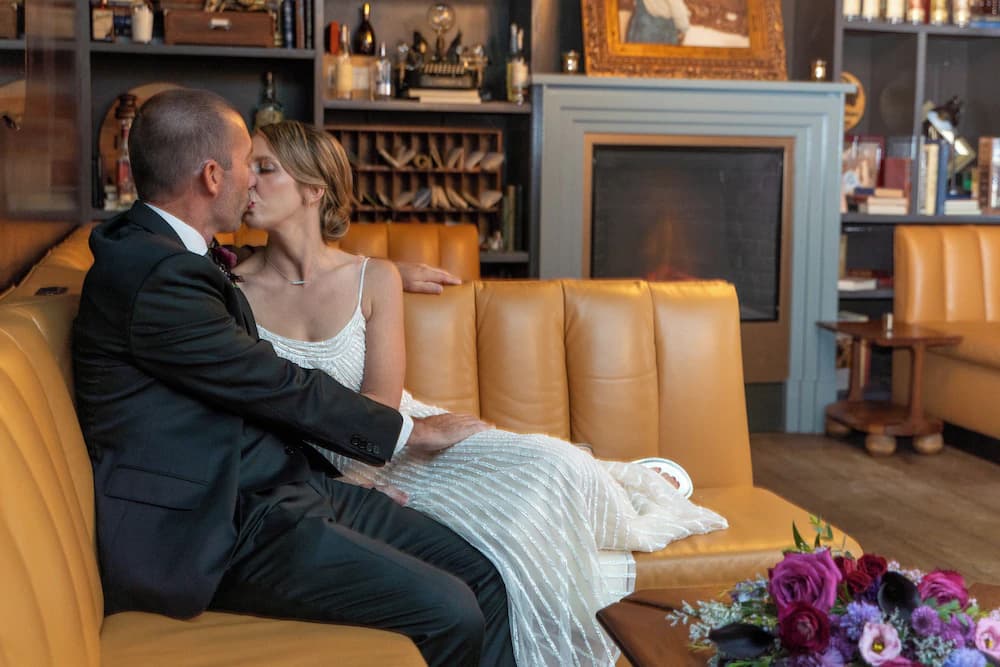 Indoor wedding