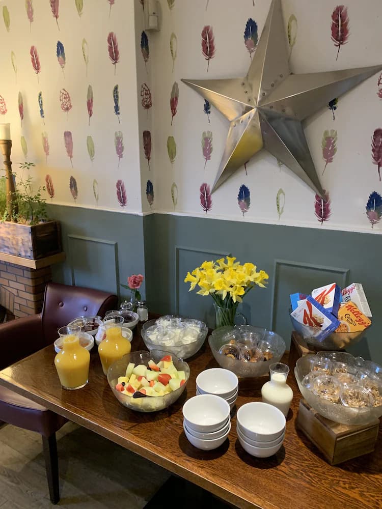 Breakfast buffet