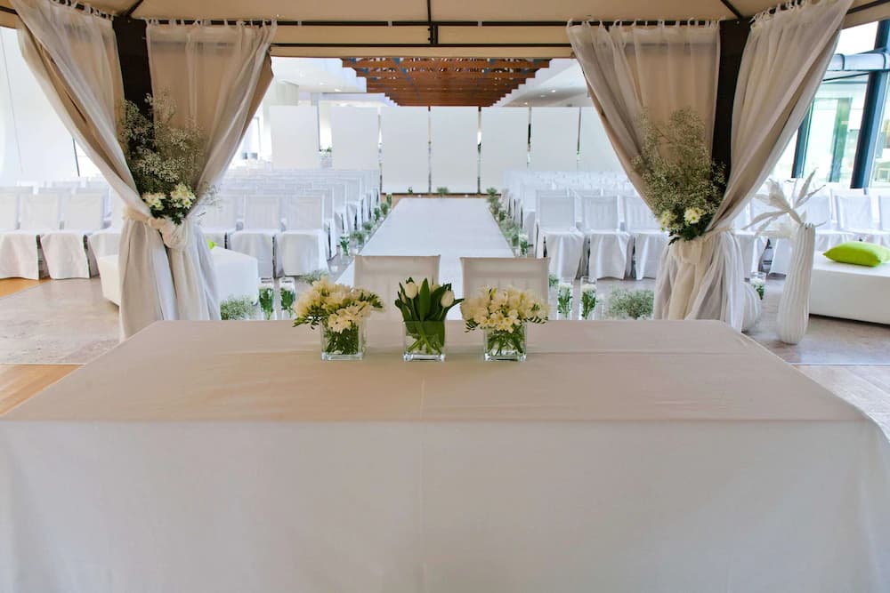 Reception hall