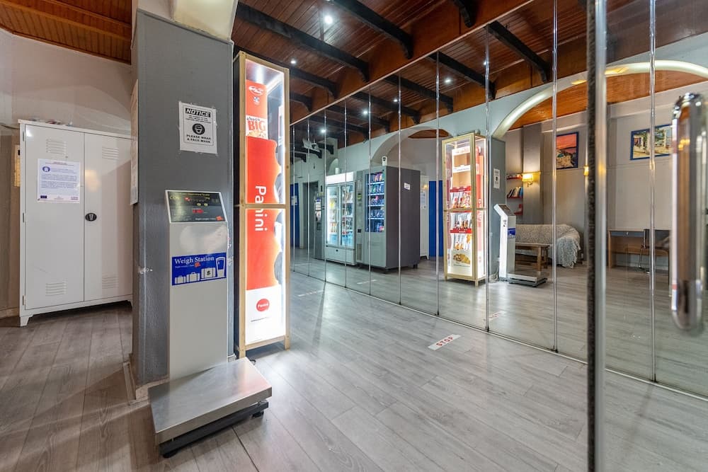 Interior entrance