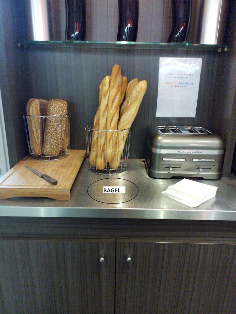 Breakfast buffet