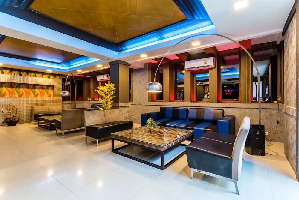Lobby sitting area