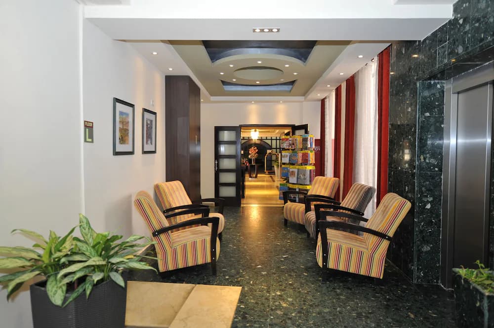 Lobby sitting area