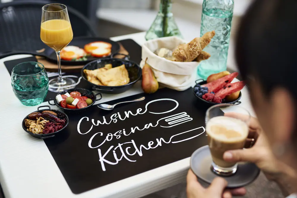 Breakfast buffet