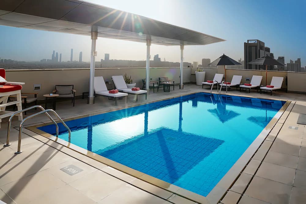 Rooftop pool