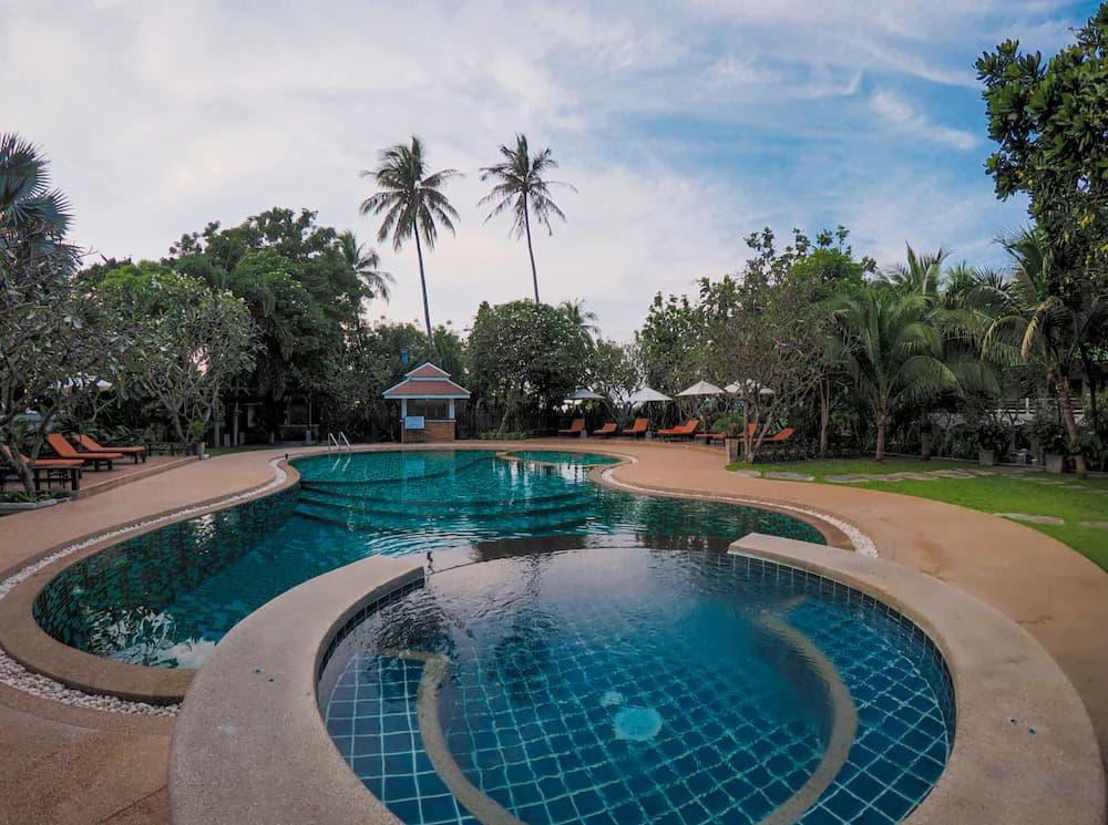 Outdoor pool