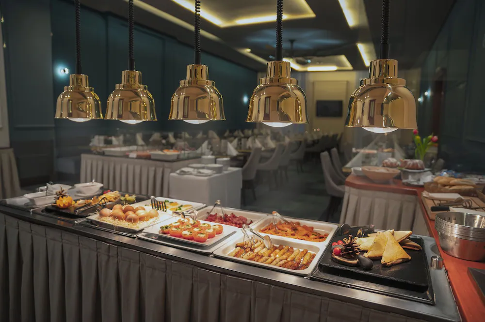 Breakfast buffet