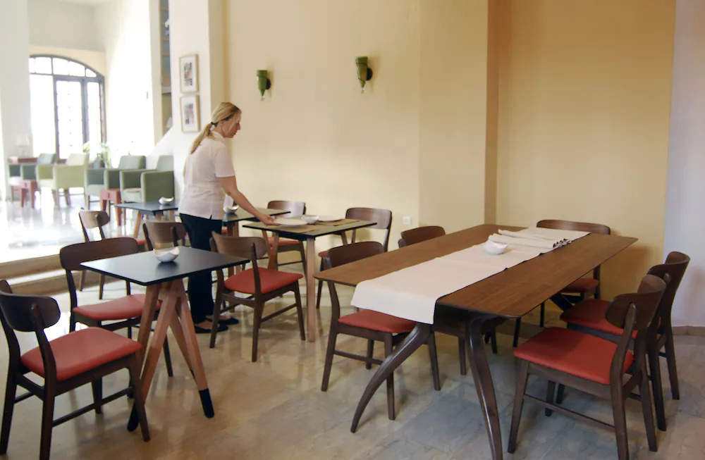 Breakfast area