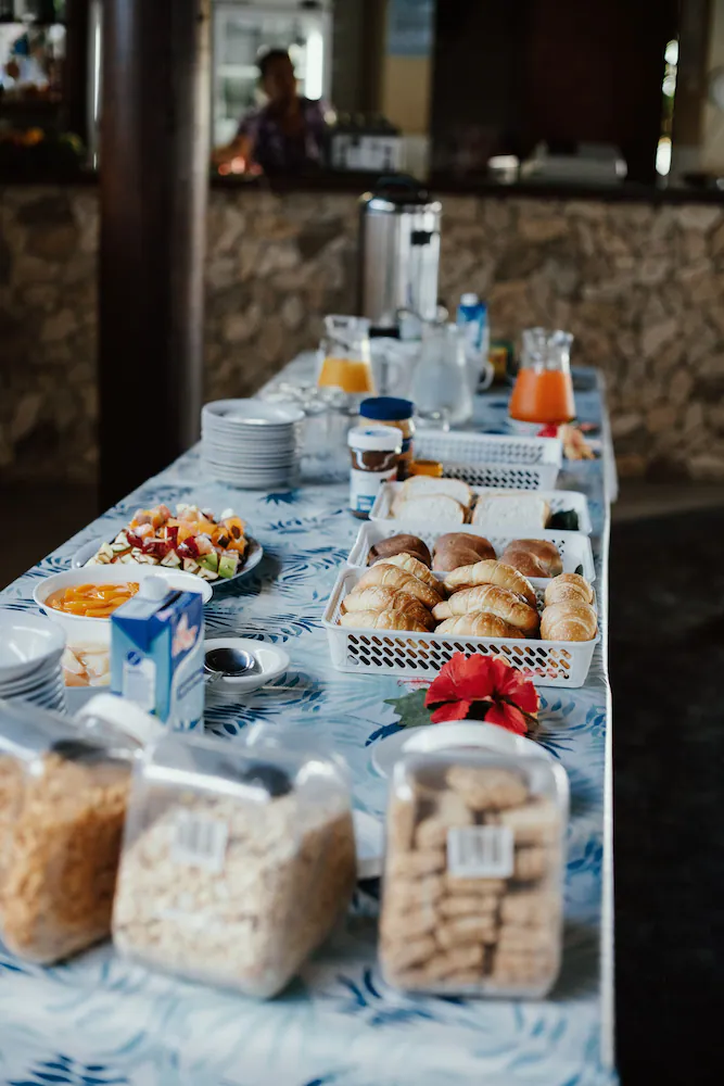 Breakfast buffet