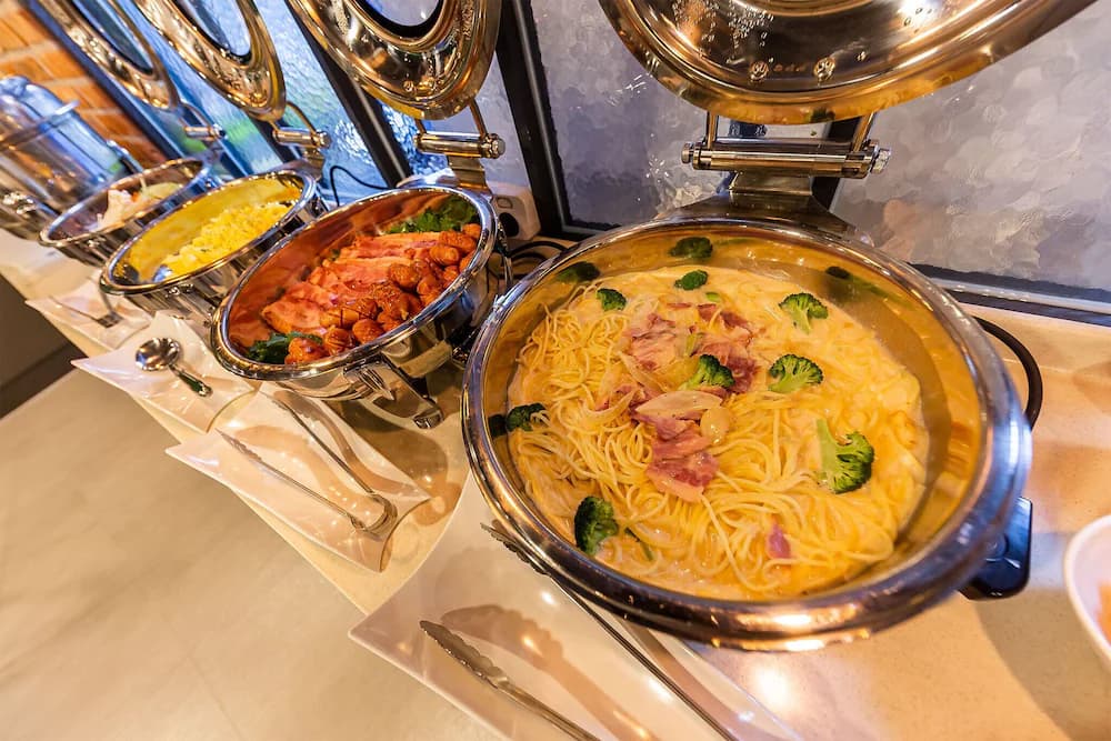 Breakfast buffet