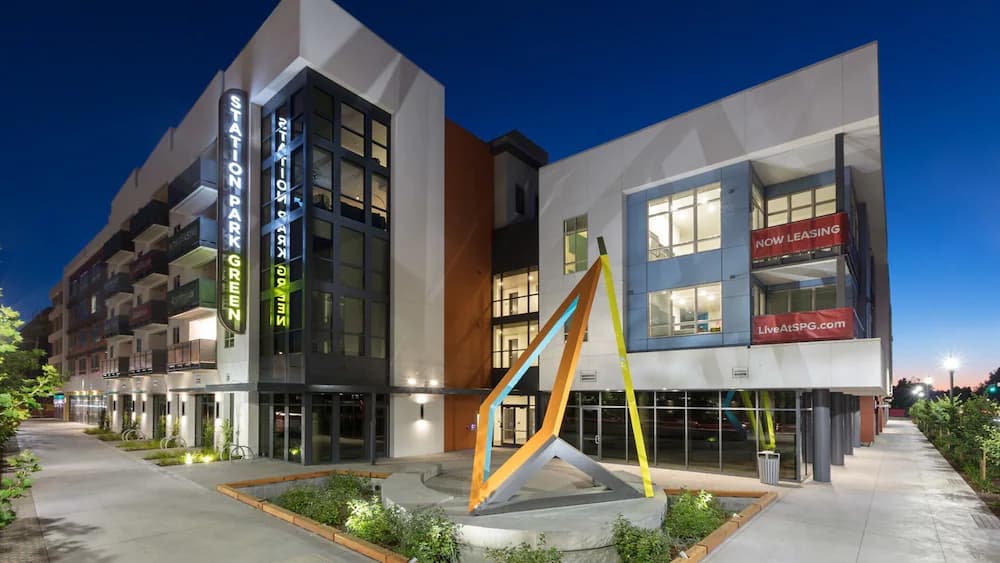 Front of property - evening/night