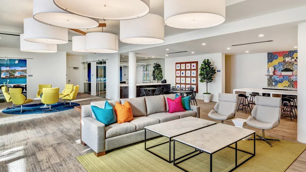 Lobby sitting area