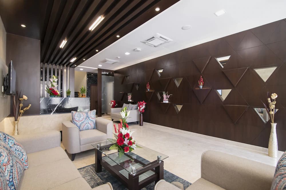 Lobby sitting area
