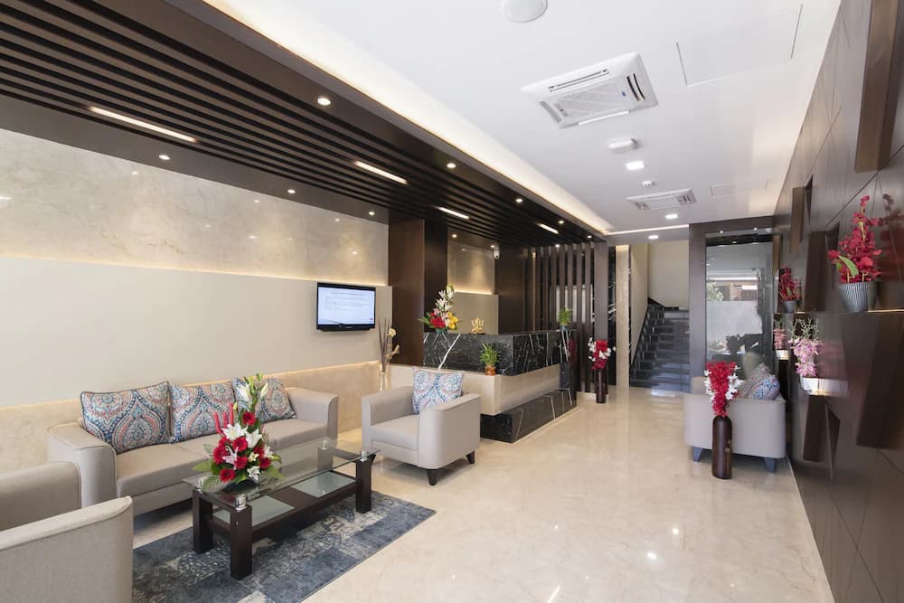 Lobby sitting area